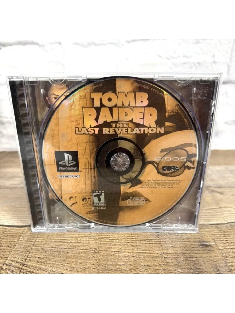 Vintage Black Label Tomb Raider Last Revelation PlayStation PS1 Game Tested READ